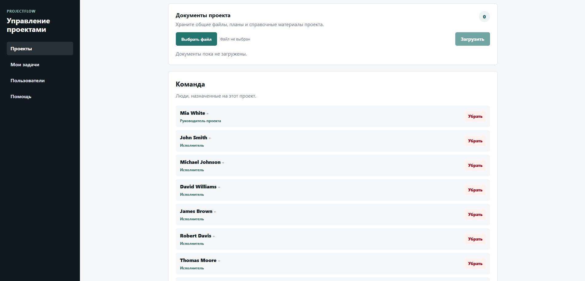 ProjectFlow — 5